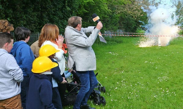 Today we blew up a freezer!