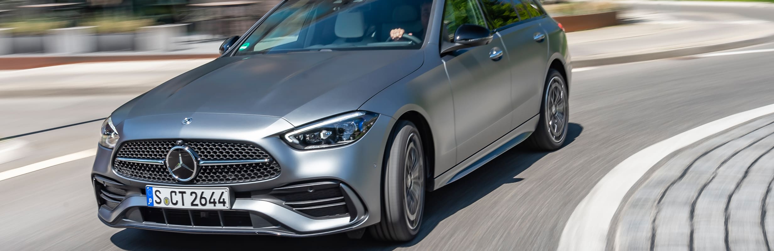 A Mercedes C-Class Estate