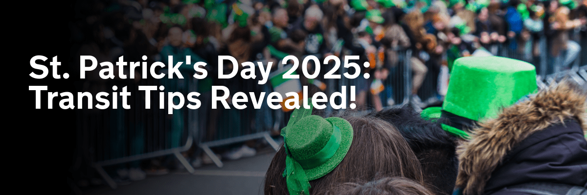 Public Transport Update for St. Patricks Day 2025